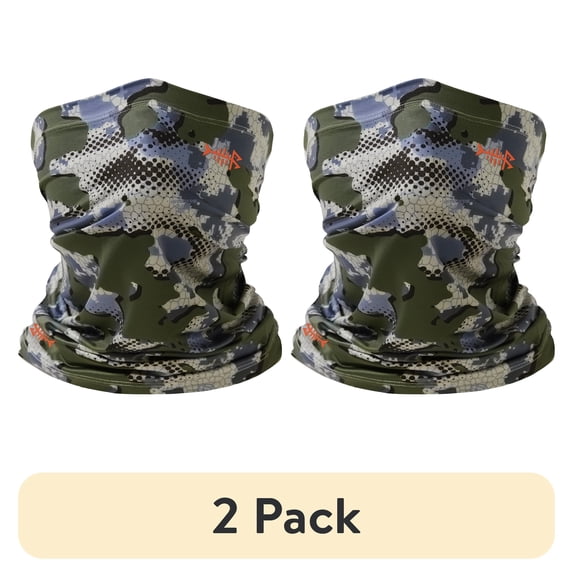 (2 pack) Bassdash UPF 50+ UV Protection Neck Gaiter Sun Protector for Fishing Hunting Kayaking Hiking Cycling and Other Outdoor Activities