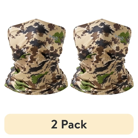 (2 pack) Bassdash UPF 50+ UV Protection Neck Gaiter Sun Protector for Fishing Hunting Kayaking Hiking Cycling and Other Outdoor Activities