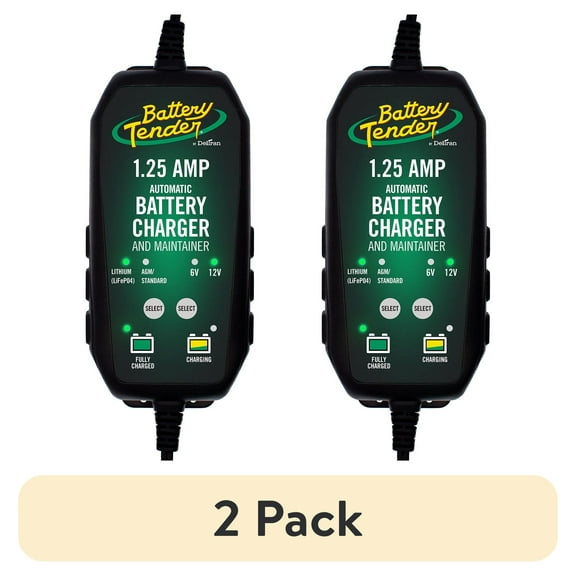 (2 pack) Battery Tender Plus 2. Amp Charger.