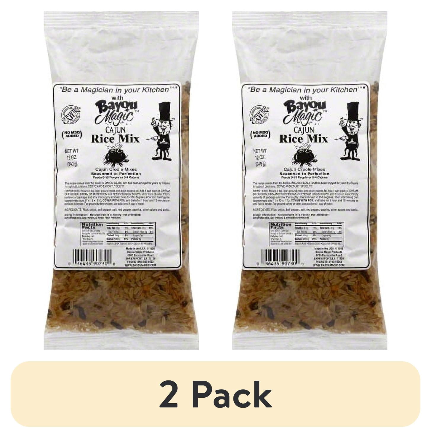 (2 pack) Bayou Magic Products Bayou Magic Rice Mix, 12 oz
