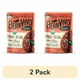 thumbnail image 1 of (2 pack) (2 pack) BeanVIVO Organics Three Bean Vegan Chili - Good Source of Fiber - Nutritious & Microwave Meals - Gluten-Free Plant Food - 10 oz Pouch, 1 of 1