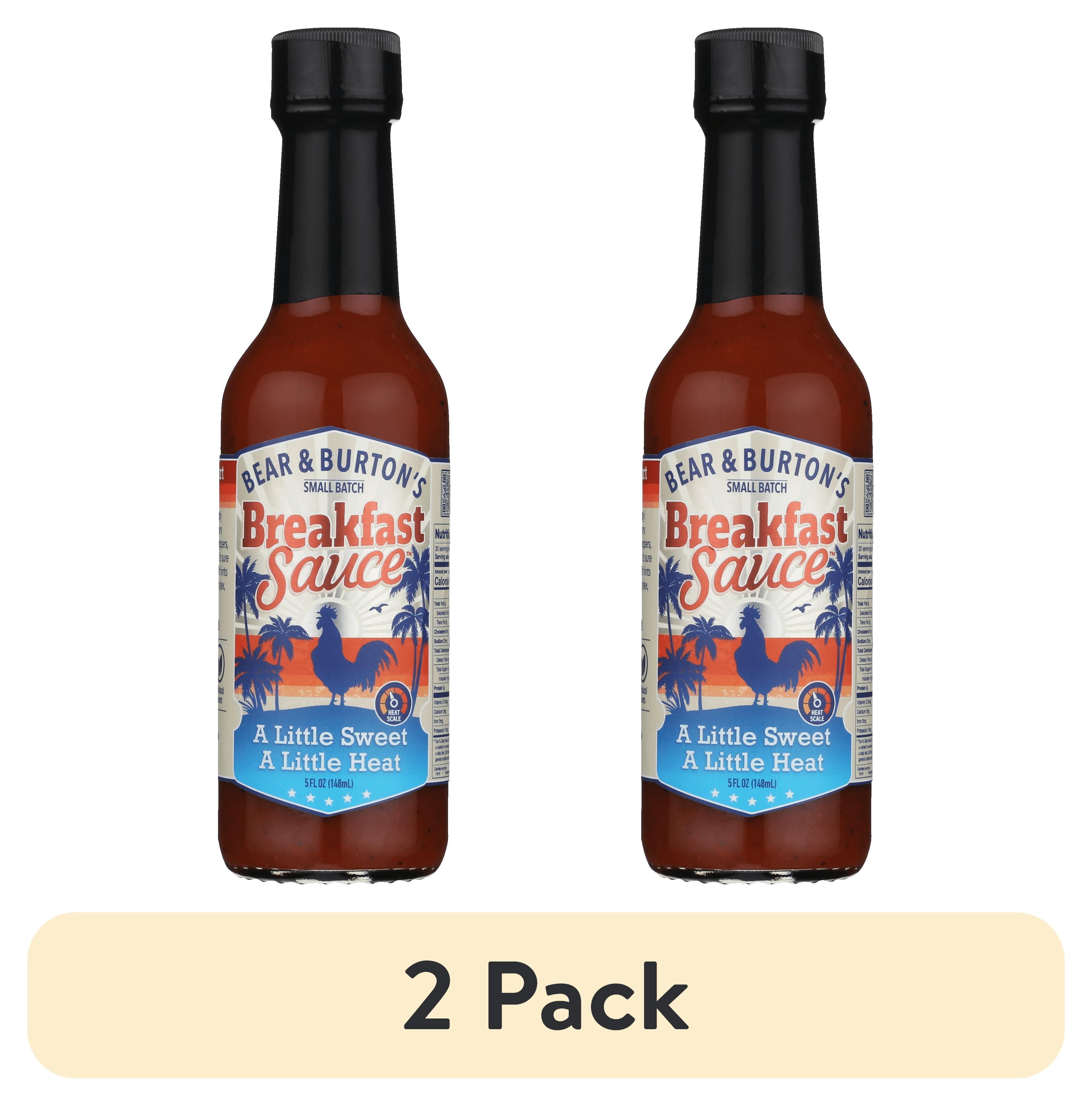 (2 pack) Bear & Burton's Breakfast Sauce 5 oz