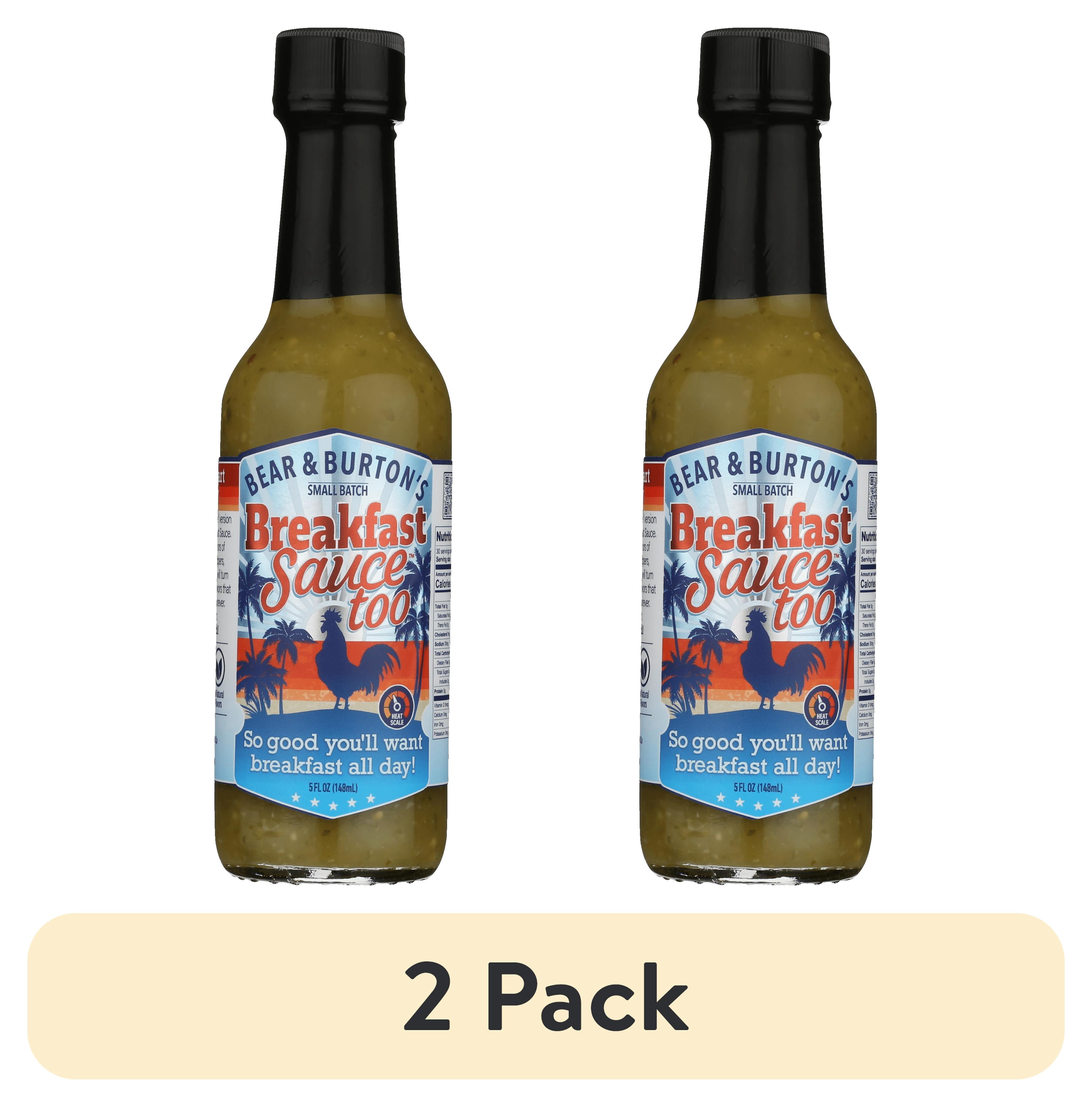 (2 pack) Bear & Burton's Breakfast Sauce Too 5 oz