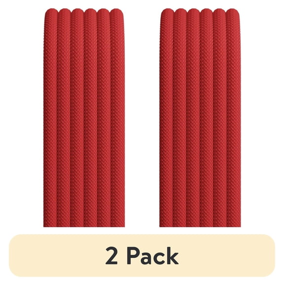 (2 pack) (2 pack) Beats USB-C to Lightning Woven Cable (1.5 m / 5 ft) - Rapid Red