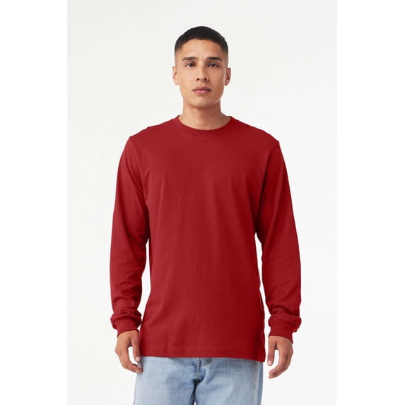 (2 pack) Bella + Canvas 3501 Unisex Jersey Long-Sleeve T-Shirt