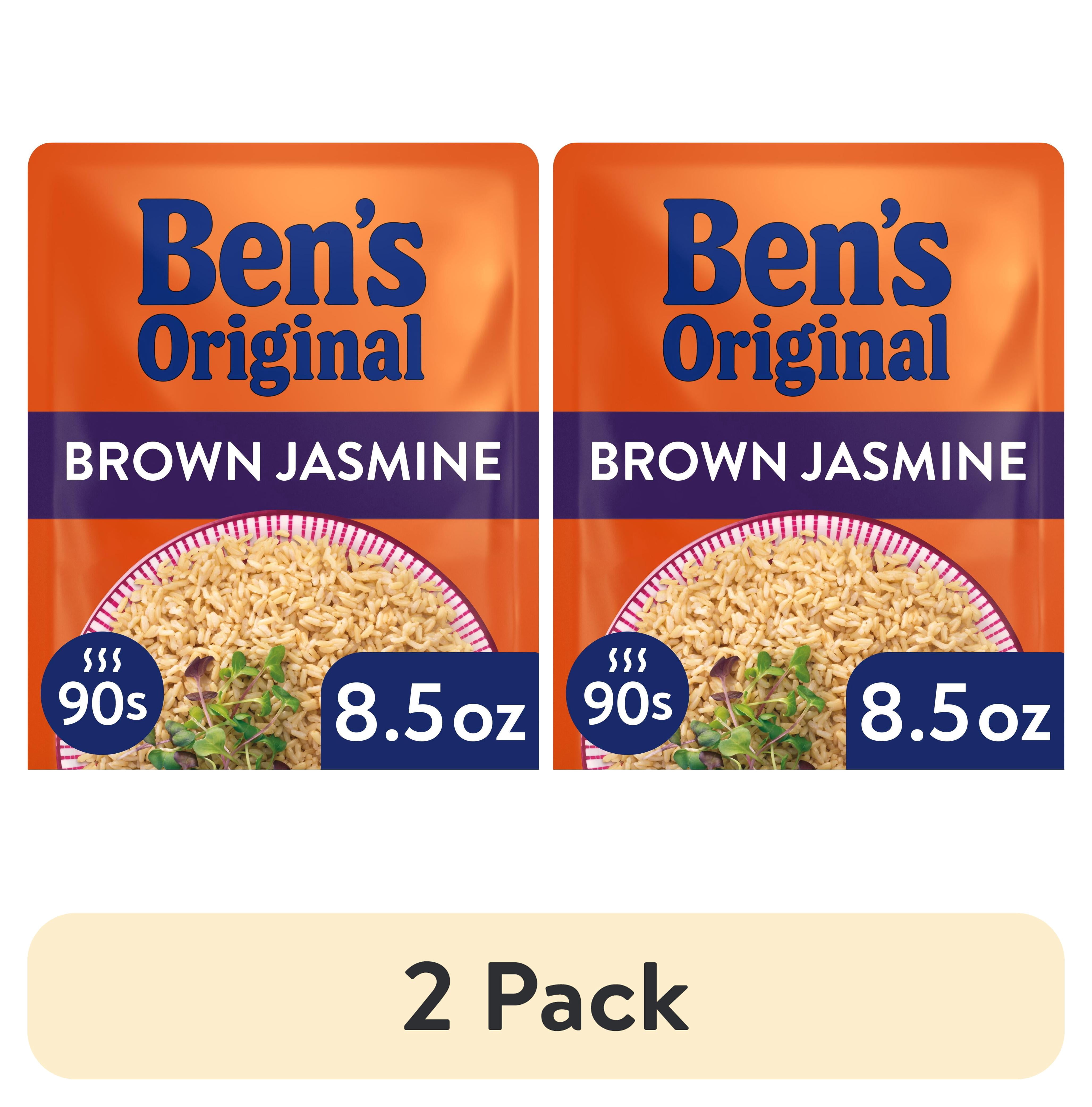 (2 pack) Ben's Original Brown Jasmine Ready Rice