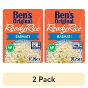 (2 pack) Ben's Original Ready Rice Basmati Rice, Easy Side Dish, 8.5 Ounce Pouch