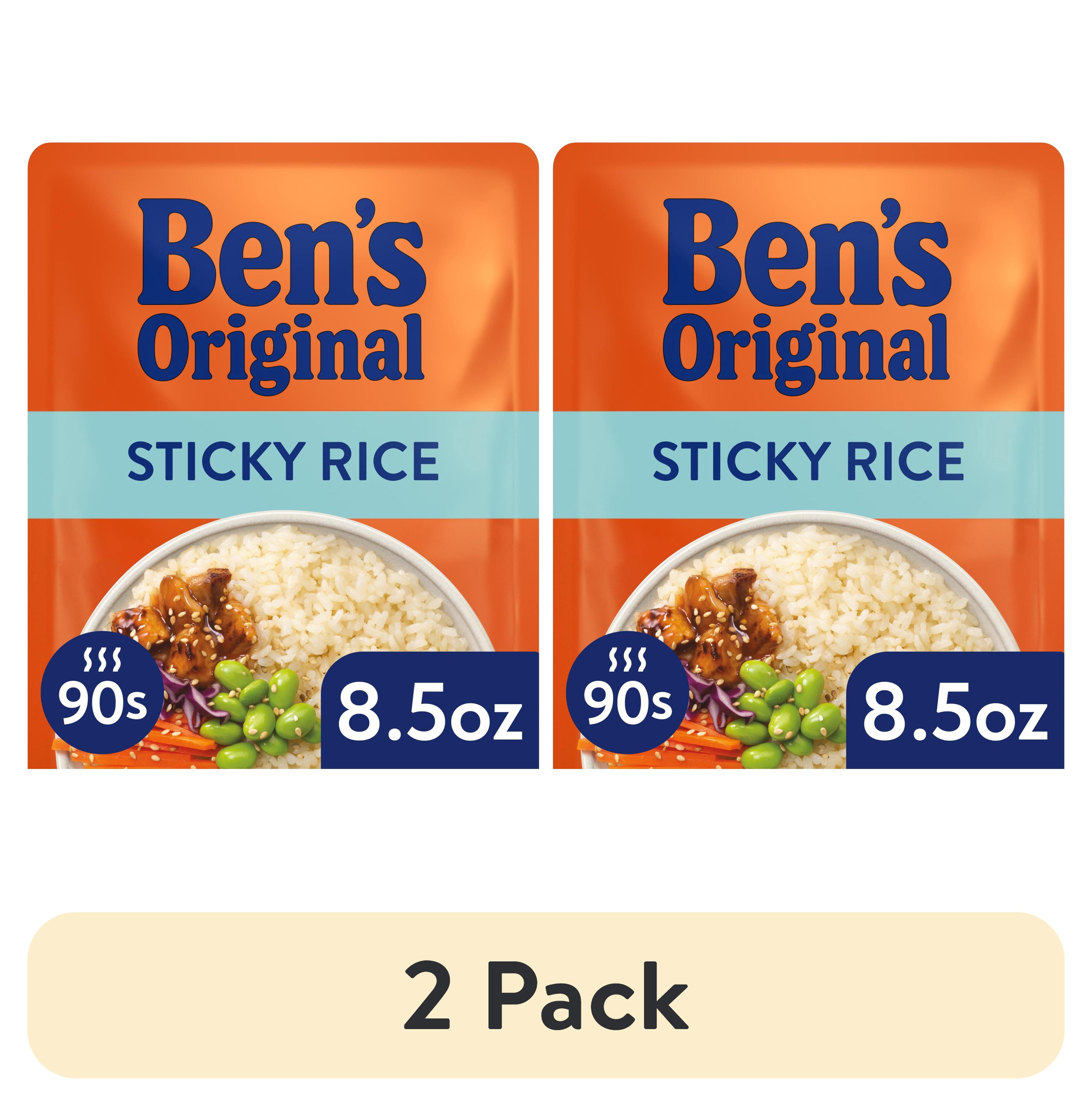 (2 pack) Ben's Original Sticky Rice Ready Rice