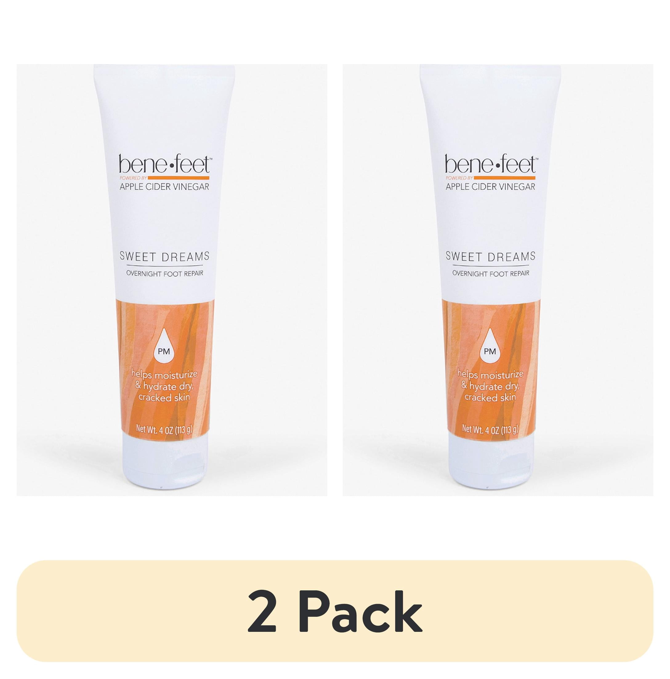 (2 pack) Benefeet Sweet Dreams Overnight Foot Repair Lotion, 4 oz