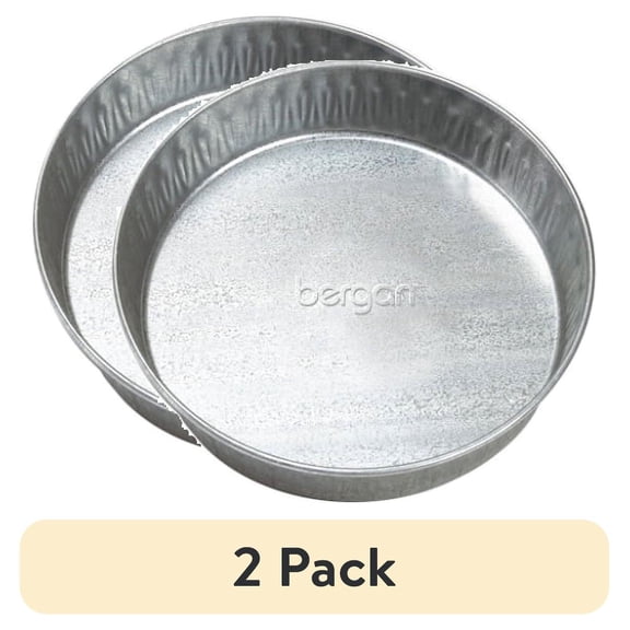 (2 pack) Bergan 3-Quart Galvanized Pet Feeder