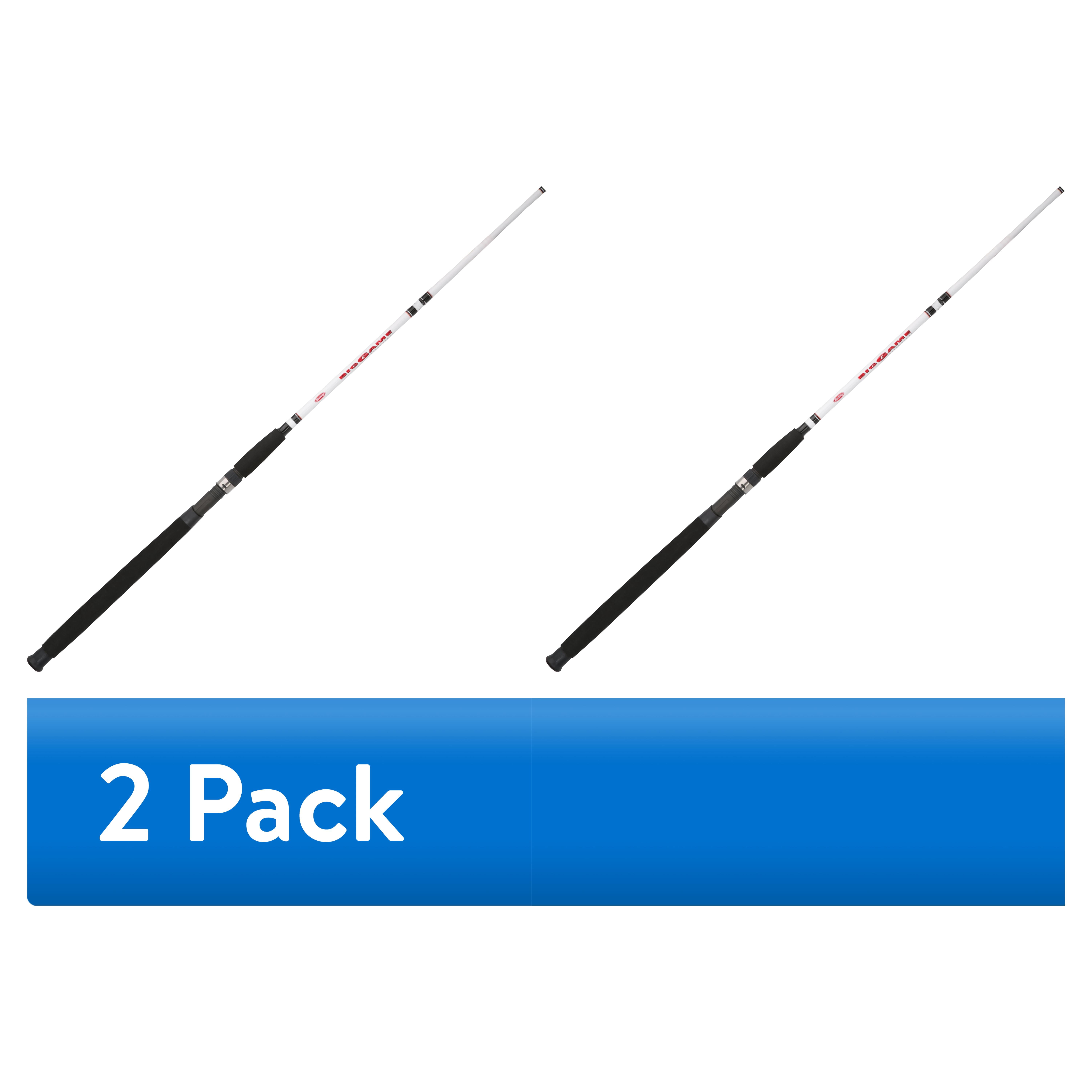 (2 pack) Berkley Big Game™ Casting Rod, 7' Medium Heavy Fishing Rod, 2 Piece
