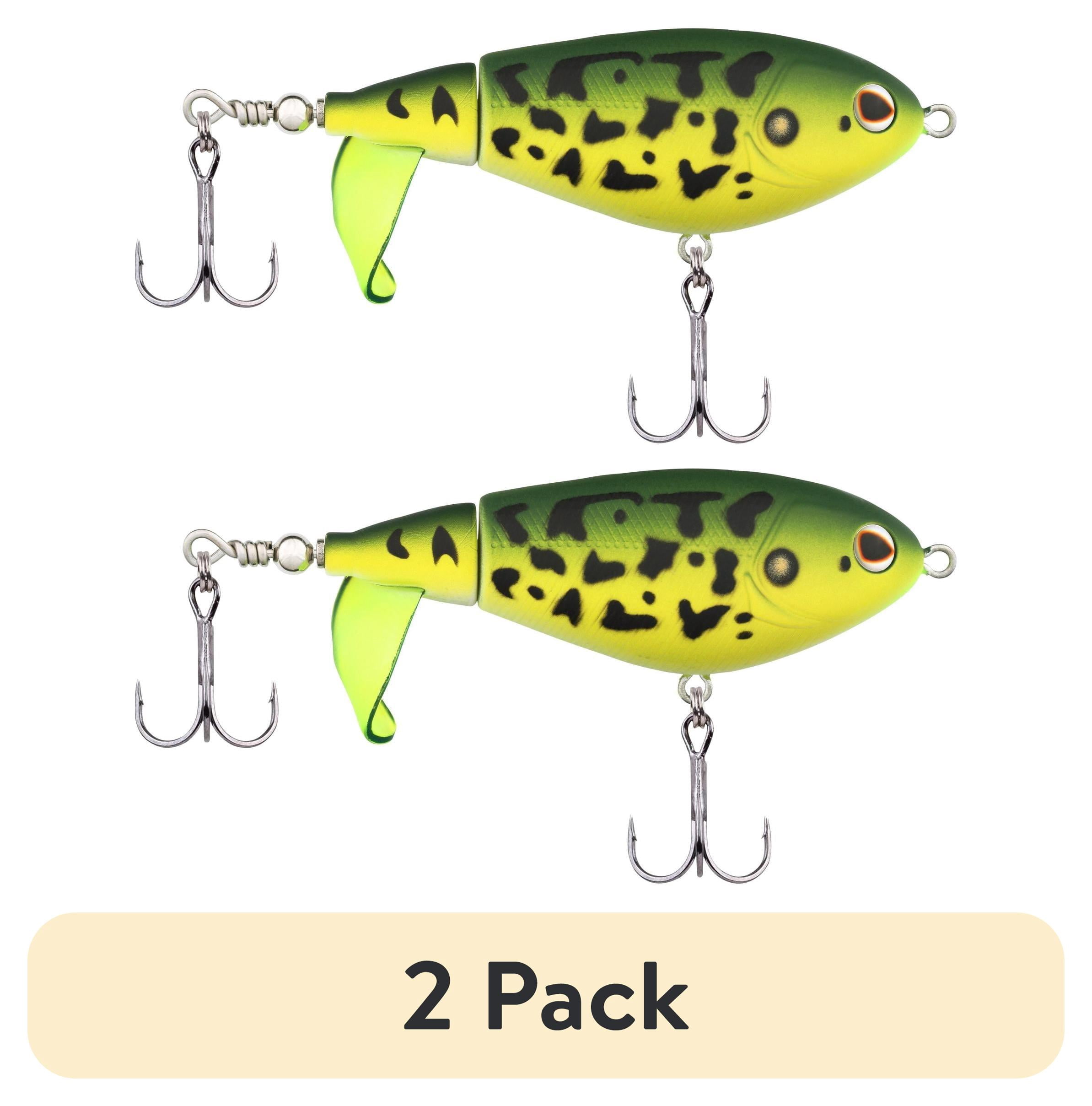 (2 pack) Berkley Choppo Topwater Fishing Lure, MF Frog, Size 120