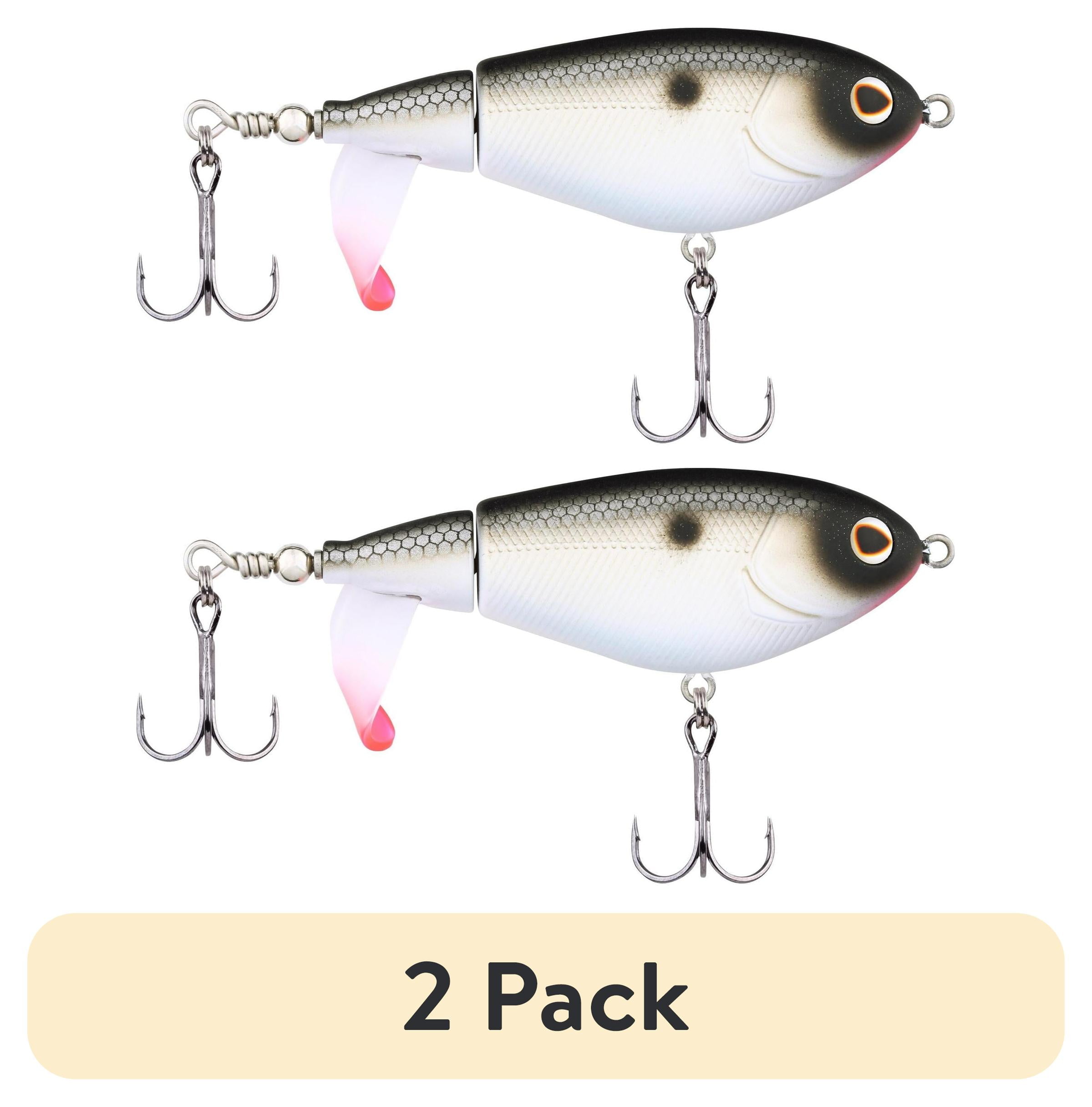 (2 pack) Berkley Choppo Topwater Fishing Lure, MF Shad, Size 90