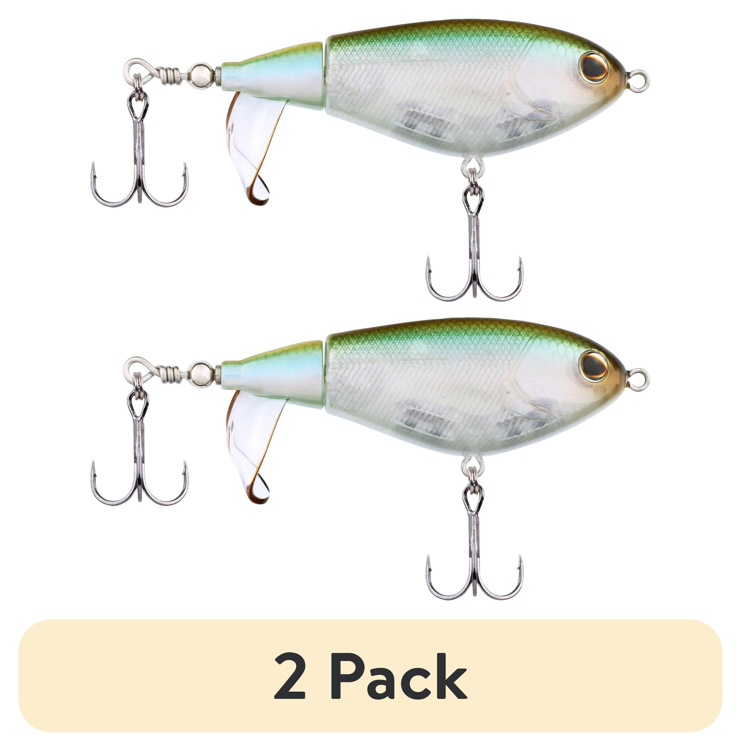 (2 pack) Berkley Choppo Topwater Fishing Lure, Perfect Ghost, Size 120