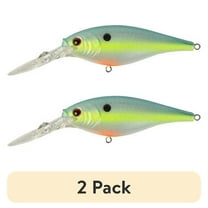 (2 pack) Berkley Flicker Shad Fishing Lure, Racy Shad, 3/16 oz