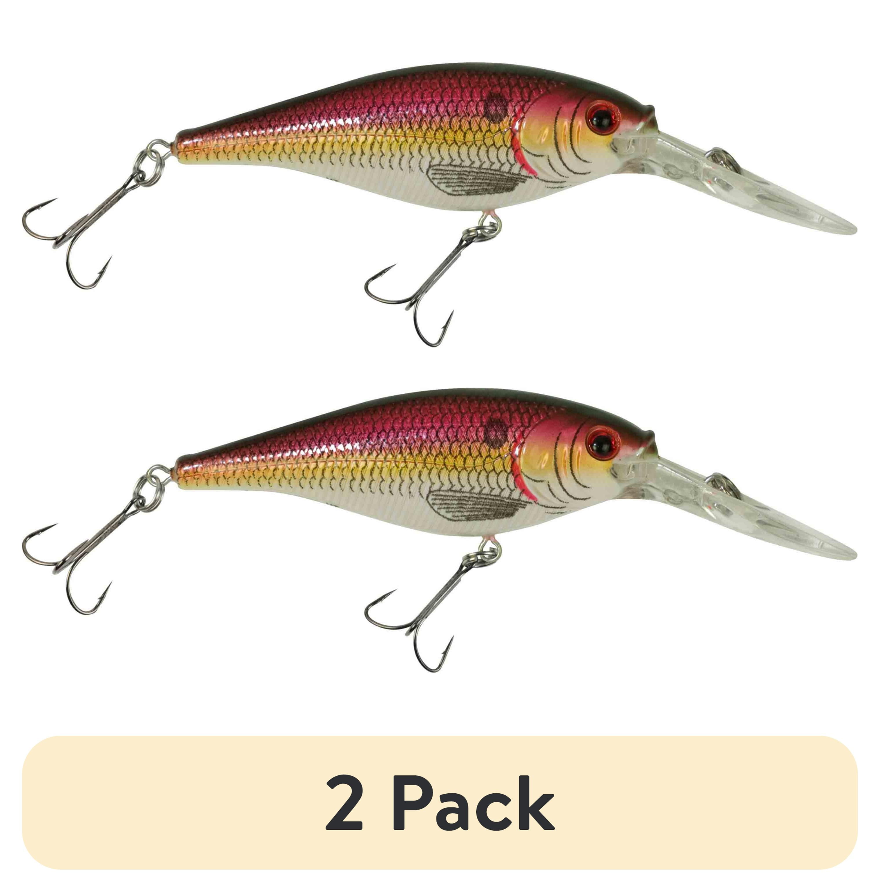(2 pack) Berkley Flicker Shad Fishing Lure, Shad, 5/16 oz