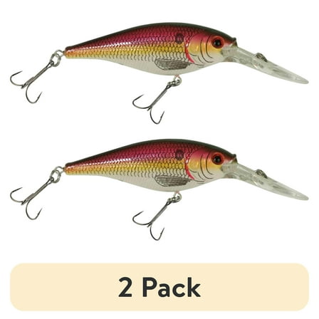 (2 pack) Berkley Flicker Shad Fishing Lure, Shad, 5/16 oz