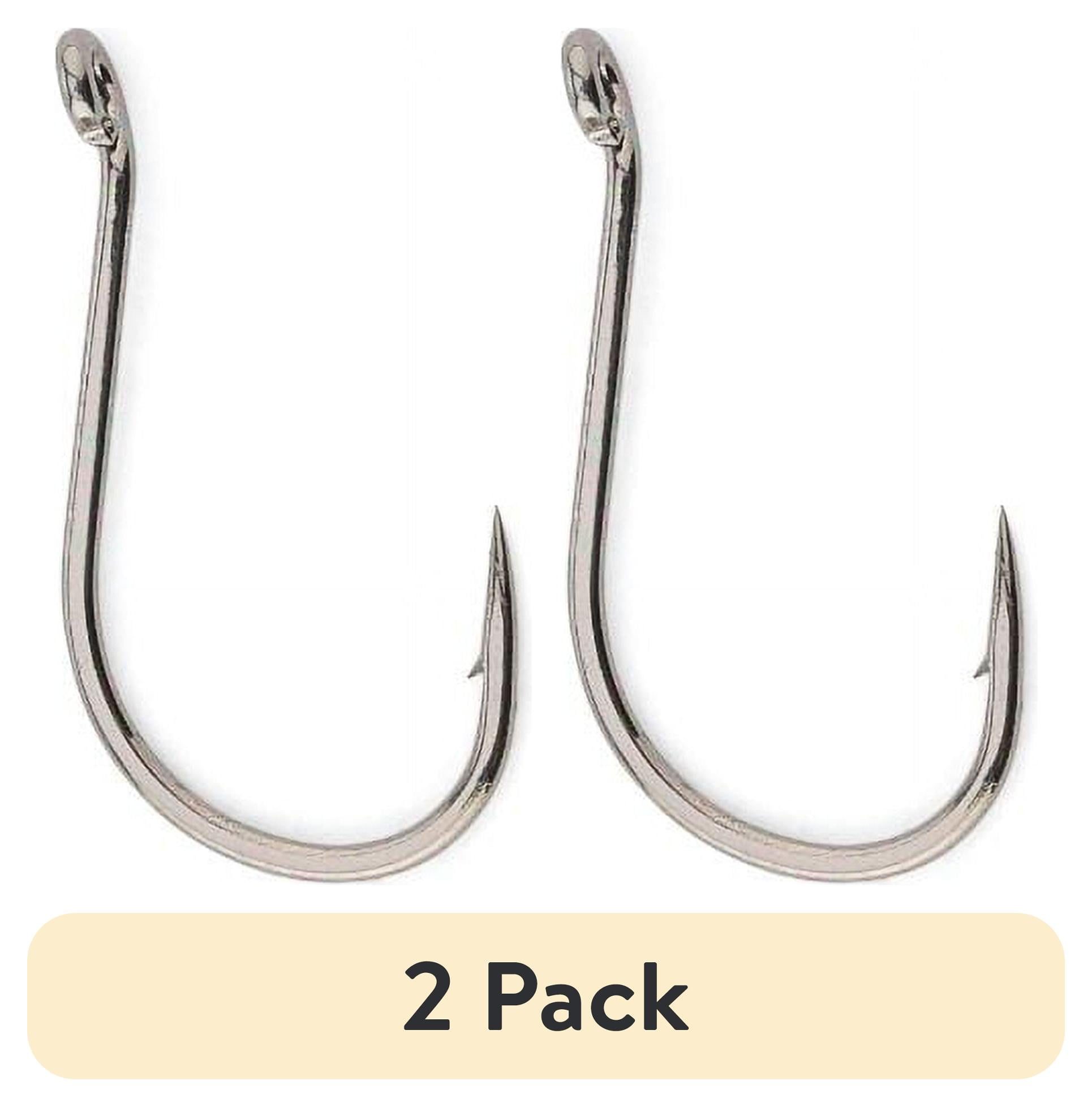 (2 pack) Berkley Fusion 19 Light Wire Octopus Hook, Size 6