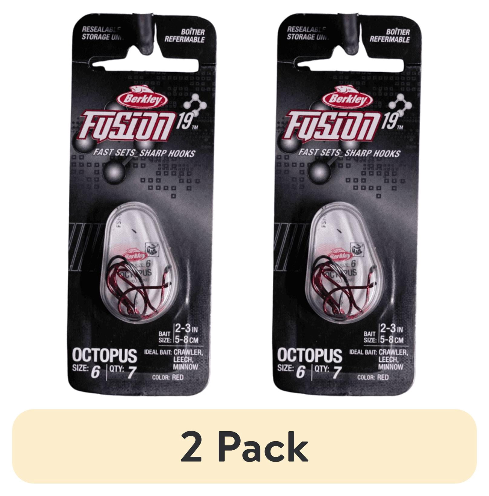 Berkley Fusion19 EWG Fishing Hooks, Sizes 5/0-1, 7-Pack - Walmart.com