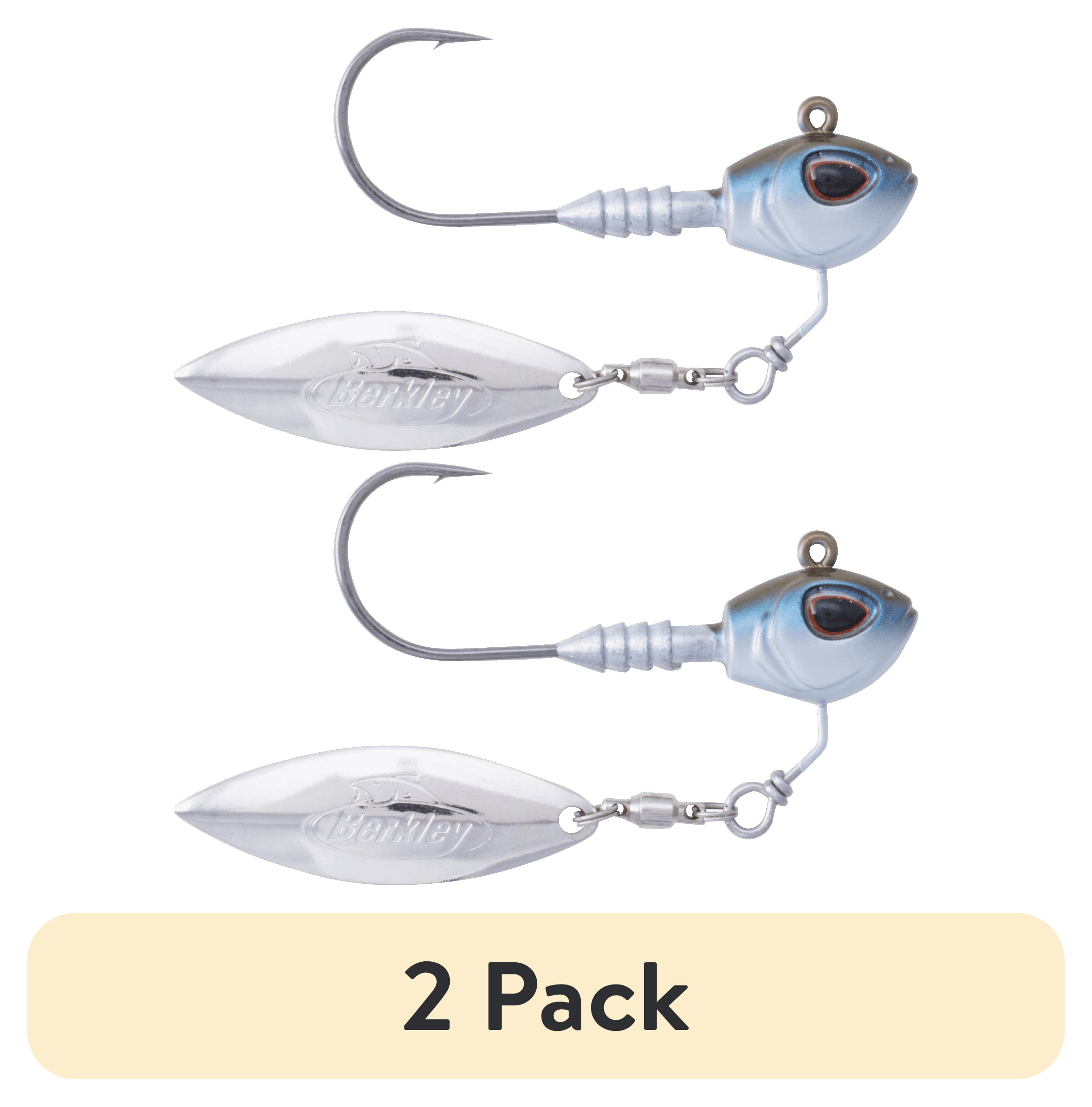 (2 pack) Berkley Fusion19 Underspin Fishing Hooks, Size 1/4 Oz.