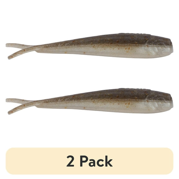 (2 pack) Berkley Gulp! Alive! Minnow Soft Bait, Smelt, 2.1 oz.