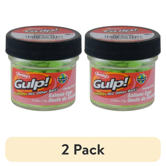 (2 pack) Berkley Gulp! Floating Salmon Eggs Soft Bait