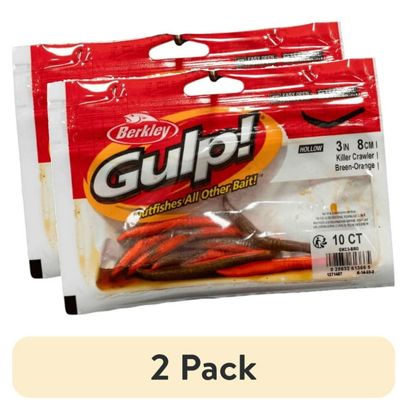(2 pack) Berkley Gulp! Killer Crawler Soft Bait