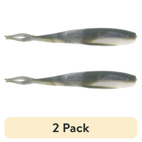 (2 pack) Berkley Gulp! Minnow, 3", Emerald Shiner, 12 pack