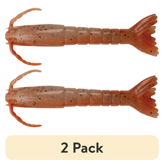 (2 pack) Berkley Gulp! Saltwater Shrimp Soft Bait