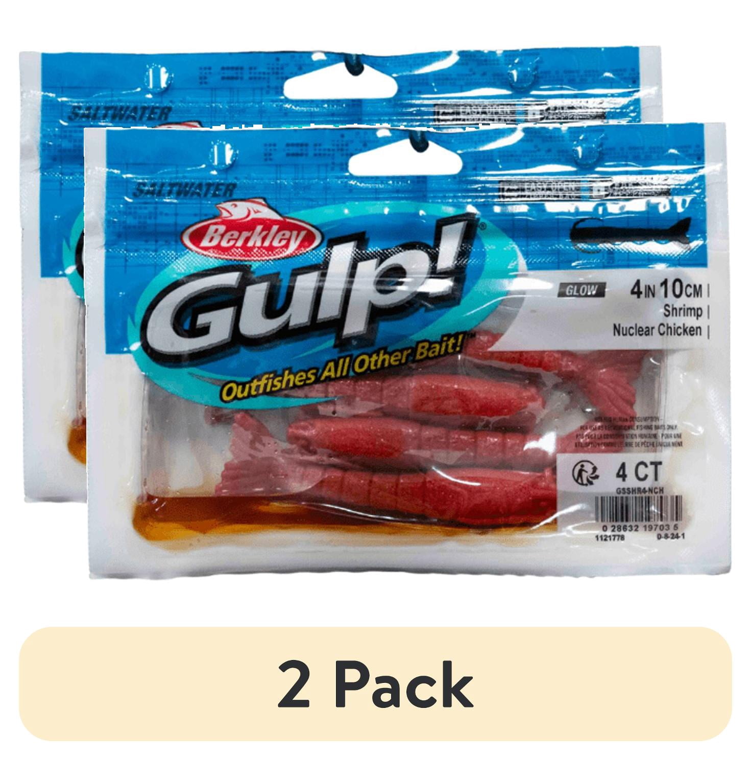 (2 pack) Berkley Gulp! Saltwater Shrimp Soft Bait