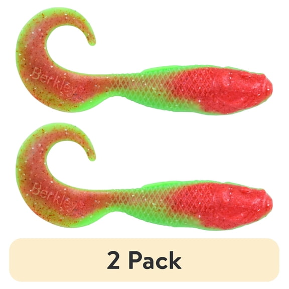 (2 pack) Berkley Gulp! Gulp!® Saltwater Swimming Mullet Bait Grubs