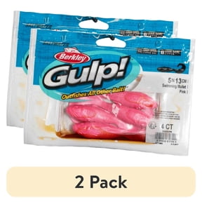 (2 pack) Berkley Gulp! Saltwater Swimming Mullet Soft Bait