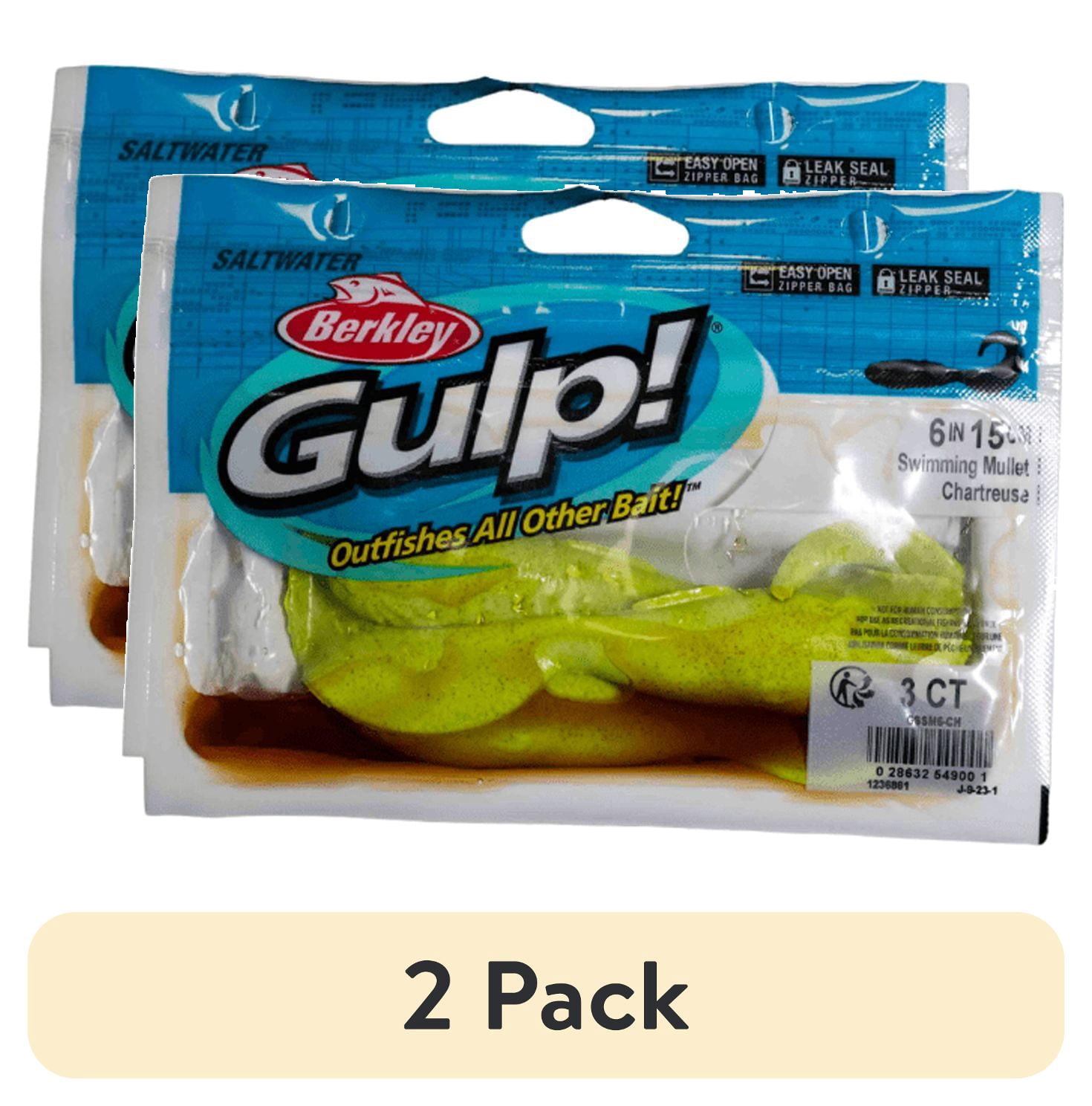 (2 pack) Berkley Gulp! Saltwater Swimming Mullet
