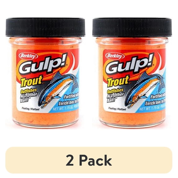 (2 pack) Berkley Gulp! Trout Dough Soft Bait