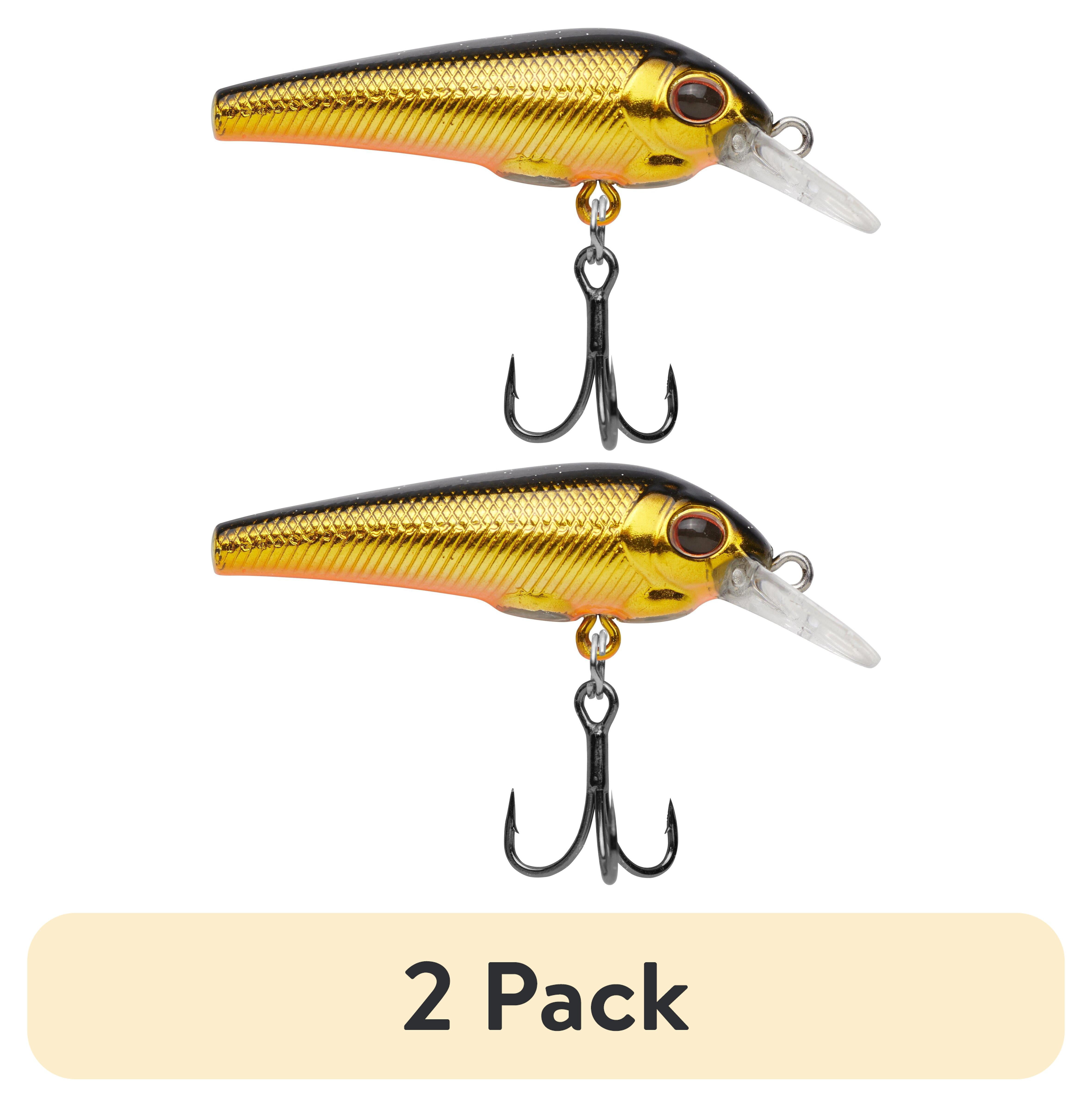 (2 pack) Berkley Hit Stick Fishing Lure, Black Gold, 3/50 oz