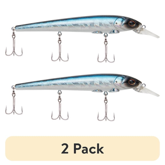 (2 pack) Berkley Hit Stick Fishing Lure, Blue Bullet, 1/3 oz