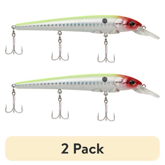 (2 pack) Berkley Hit Stick Fishing Lure, Clown, 1/2 oz