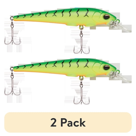 (2 pack) Berkley Hit Stick Fishing Lure, Firetiger, 1/4 oz