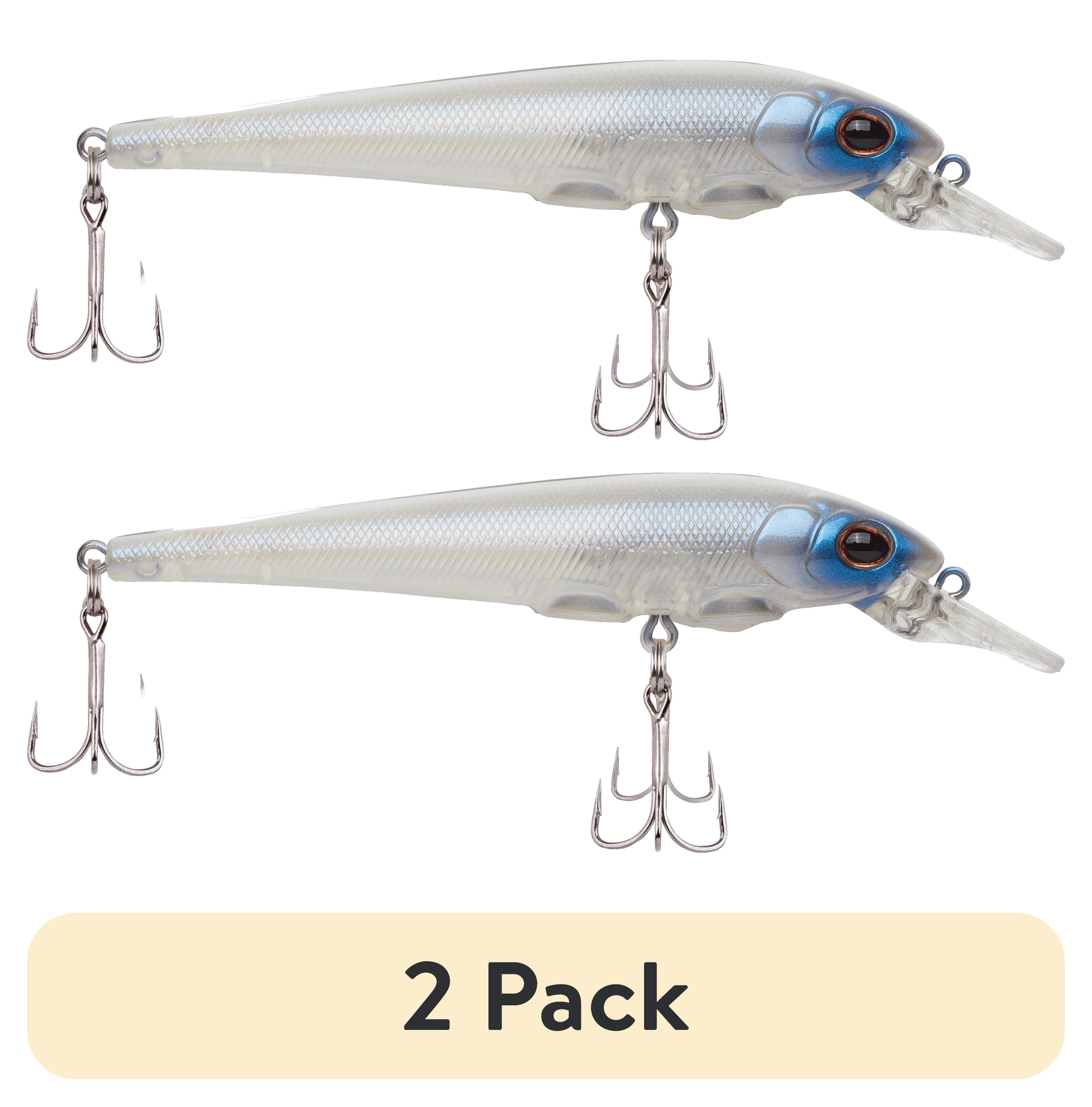 (2 pack) Berkley Hit Stick Fishing Lure, Ghost White, 1/7 oz