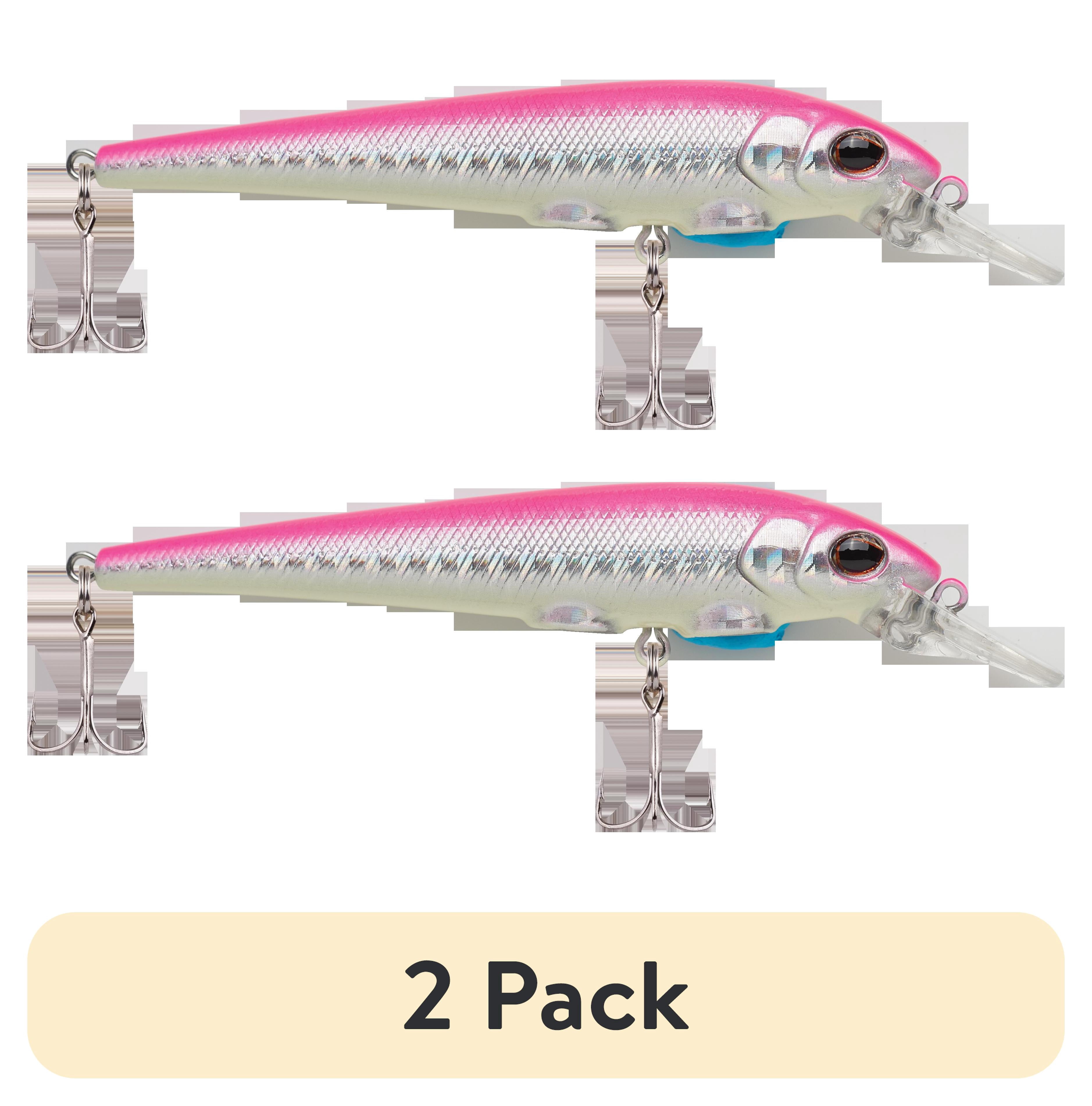 (2 pack) Berkley Hit Stick Fishing Lure, Hot Pink Silver, 1/4 oz