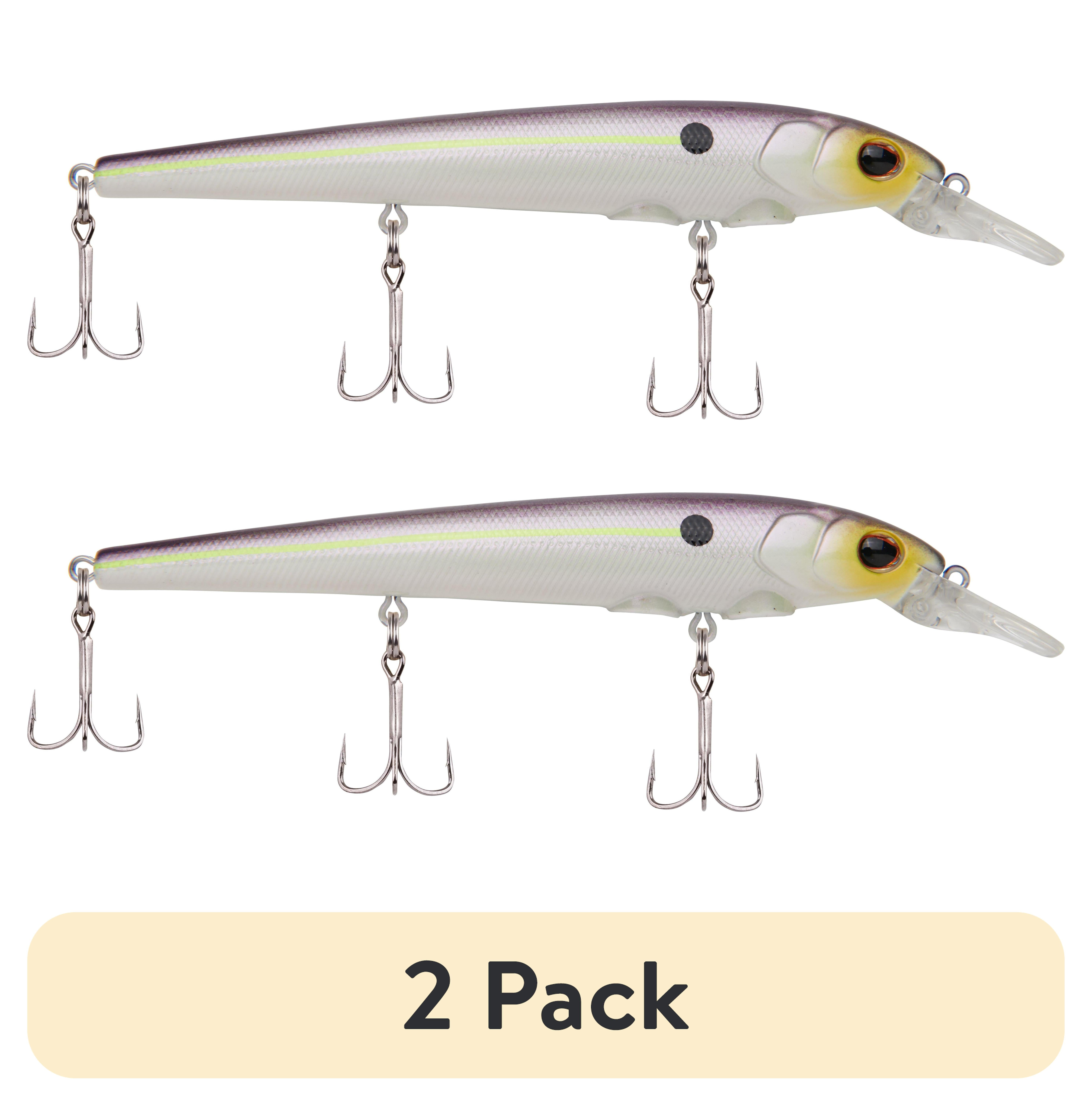 (2 pack) Berkley Hit Stick Fishing Lure, Purple Glimmer, 1/3 oz