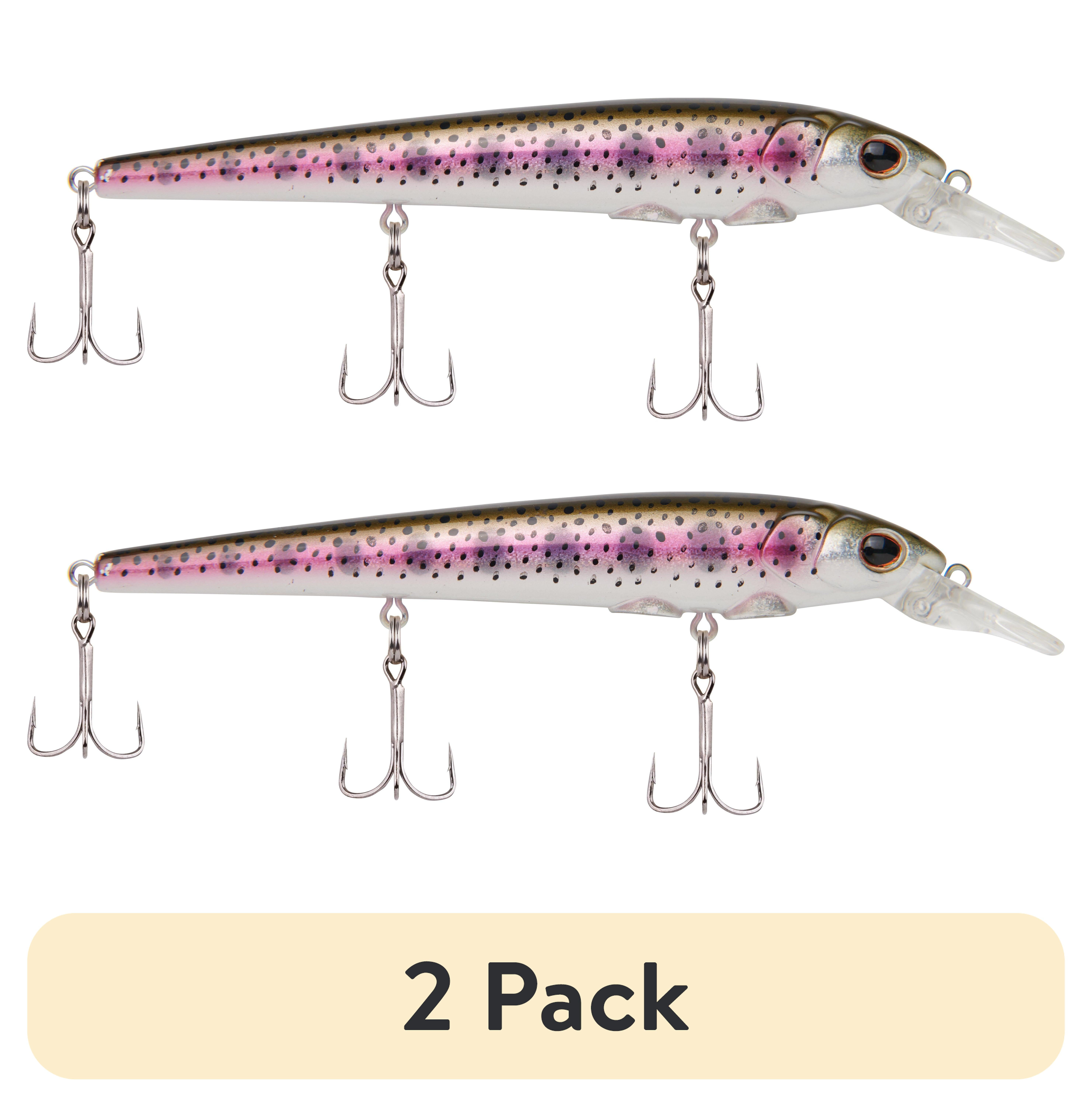 (2 pack) Berkley Hit Stick Fishing Lure, Rainbow Trout, 1/2 oz