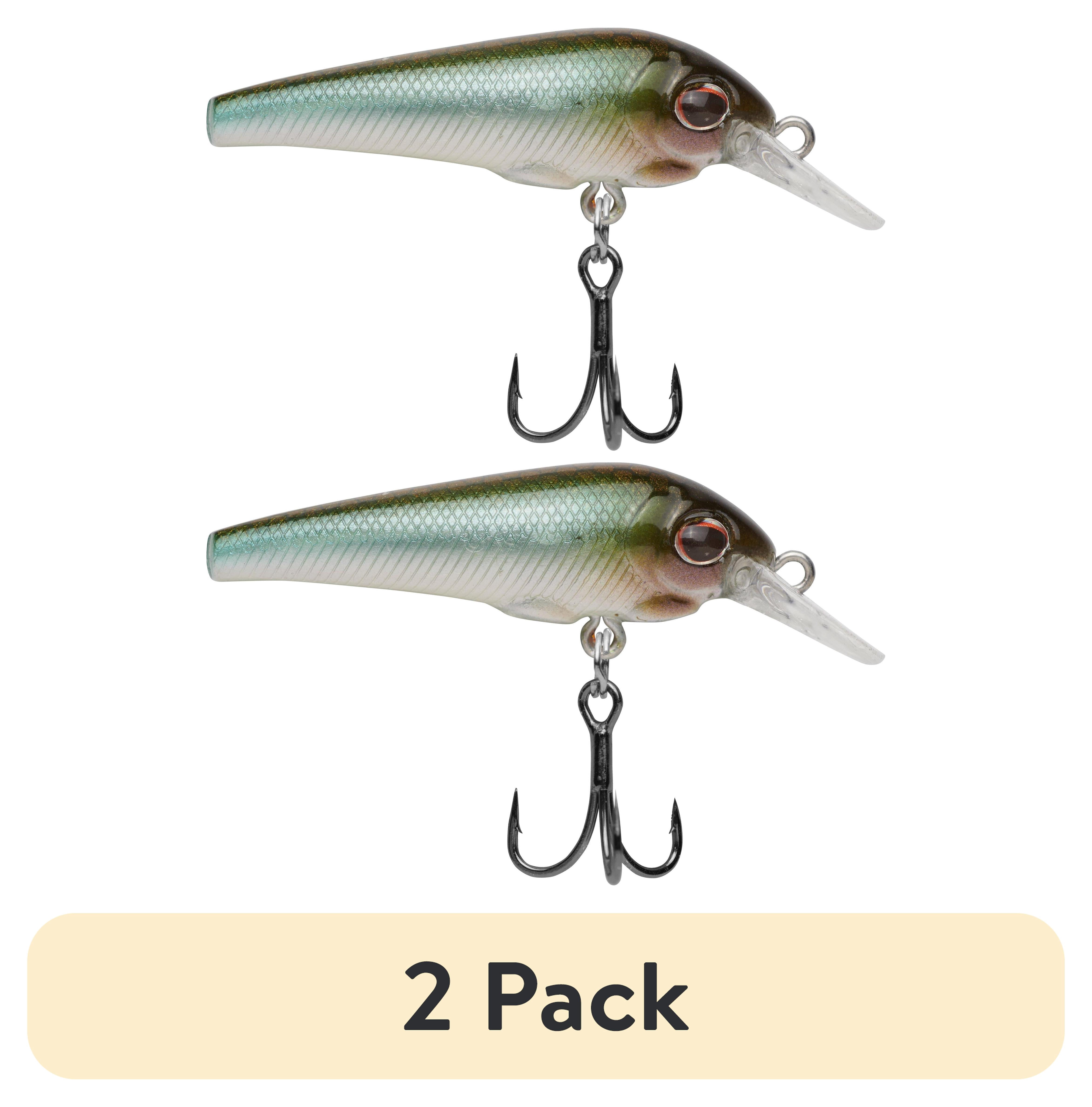 (2 pack) Berkley Hit Stick Fishing Lure, Stealth Minnow, 3/50 oz