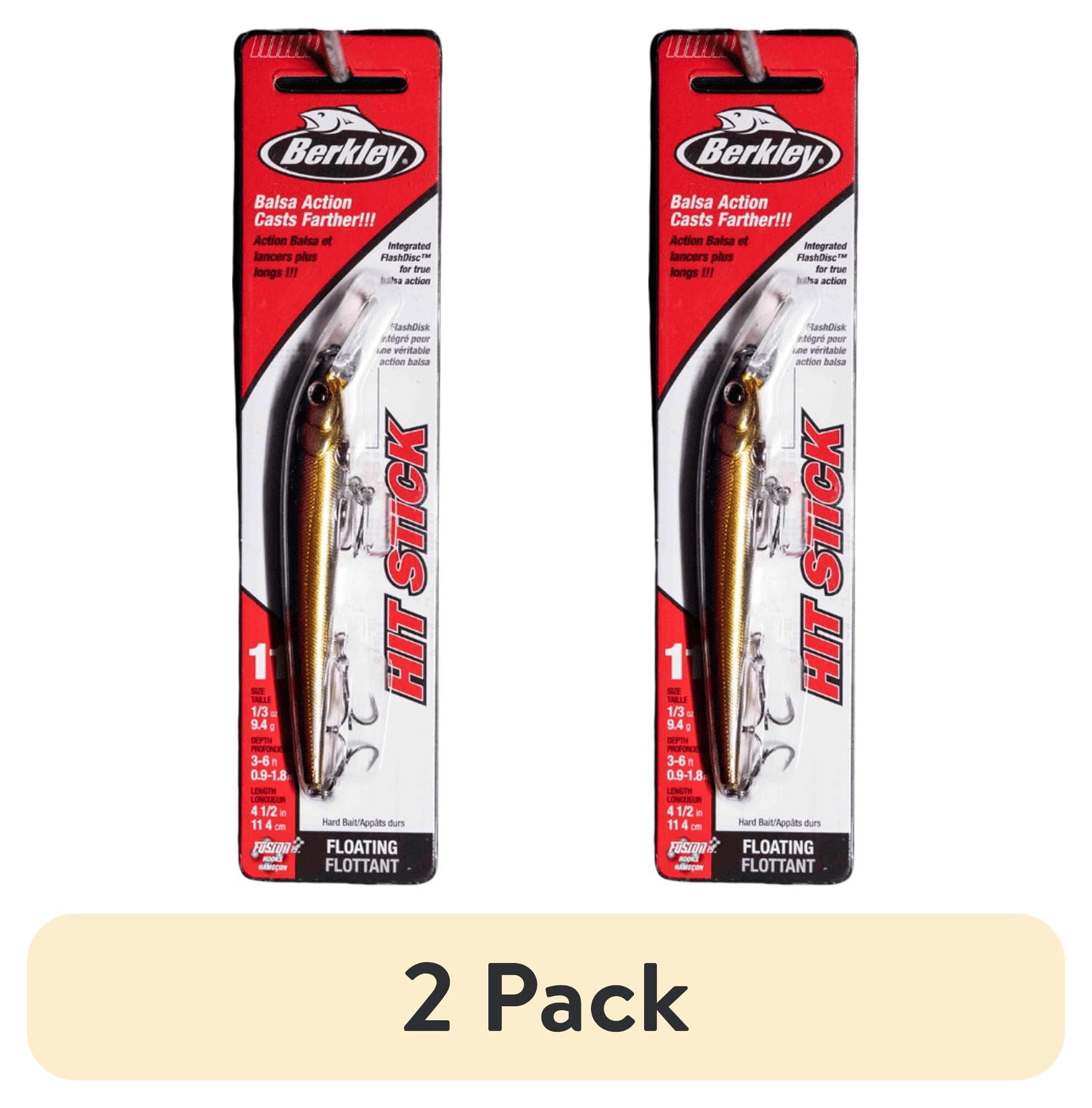 (2 pack) Berkley Hit Stick Fishing Lure, Sunset 84, 1/3 oz