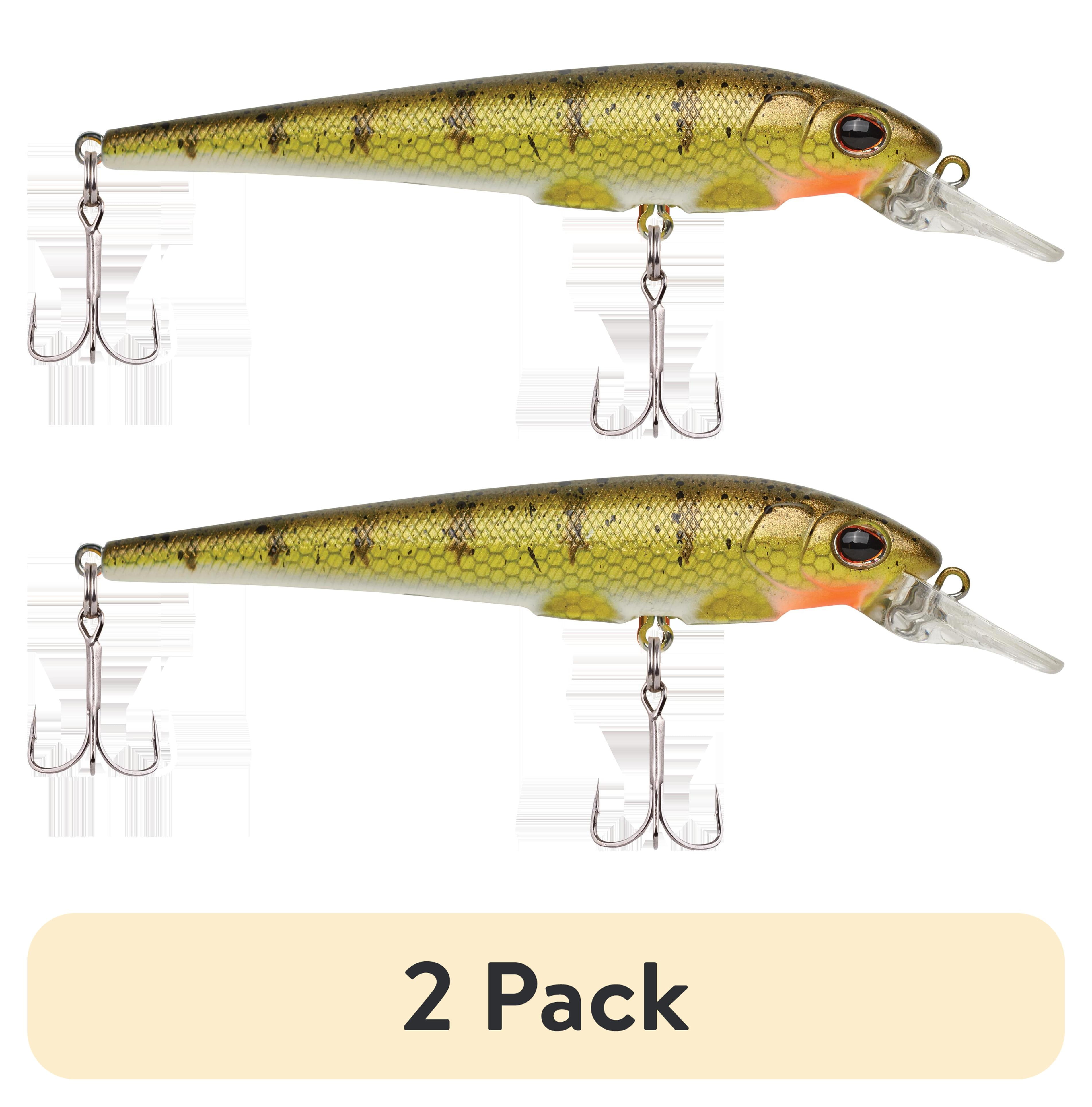 (2 pack) Berkley Hit Stick Fishing Lure, Yellow Perch, 1/4 oz