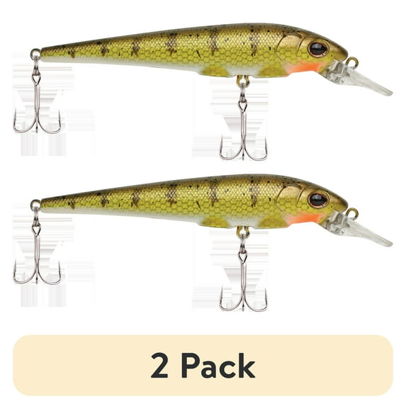 (2 pack) Berkley Hit Stick Fishing Lure, Yellow Perch, 1/7 oz