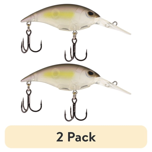 (2 pack) Berkley Money Badger Fishing Lure, Ghost Morning Dawn, 1/4 oz