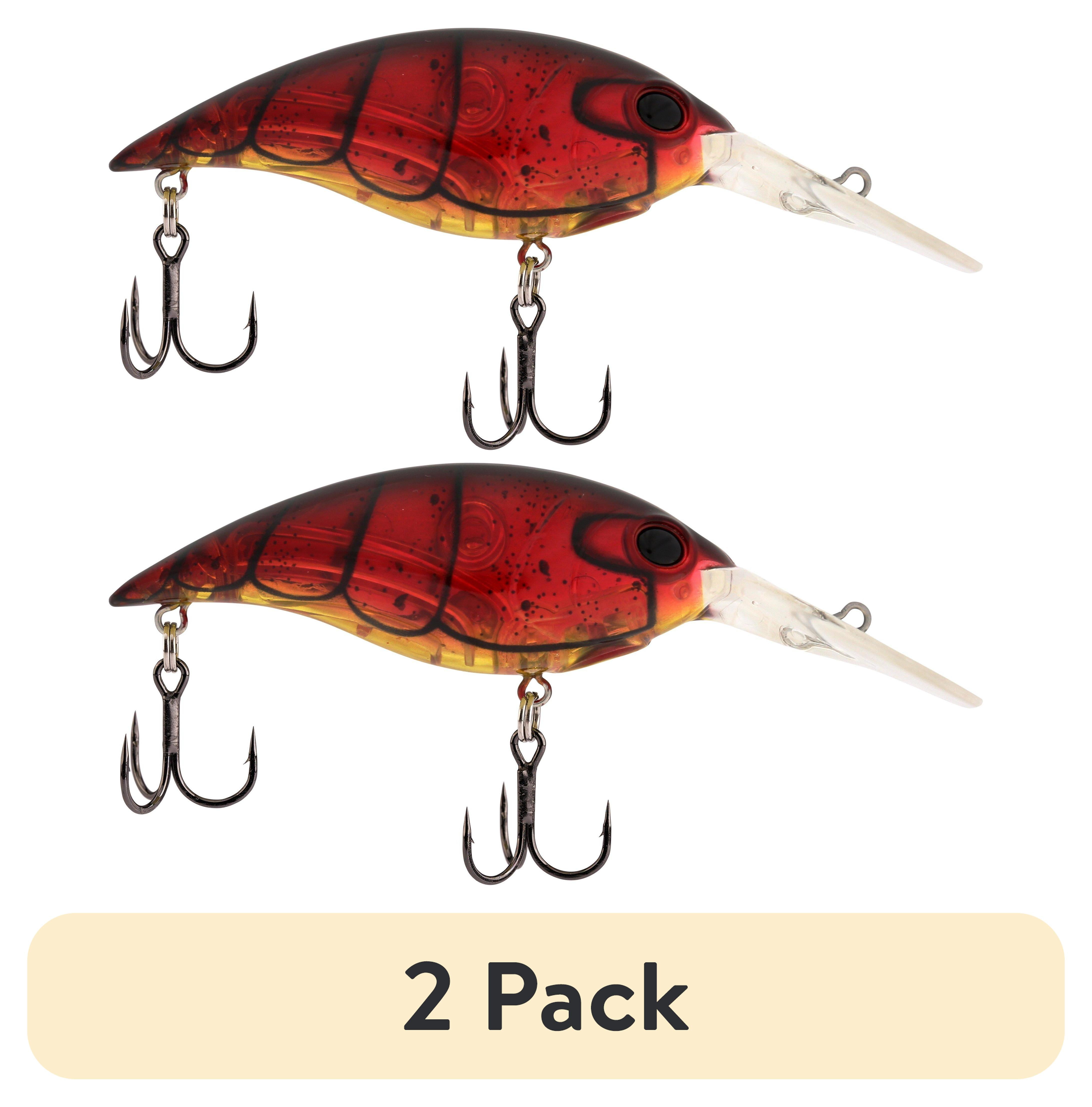 (2 pack) Berkley Money Badger, 6.25, Ghost Red Craw