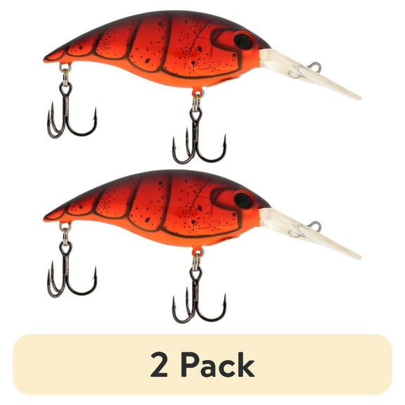(2 pack) Berkley Money Badger, 6.25, Special Red Craw