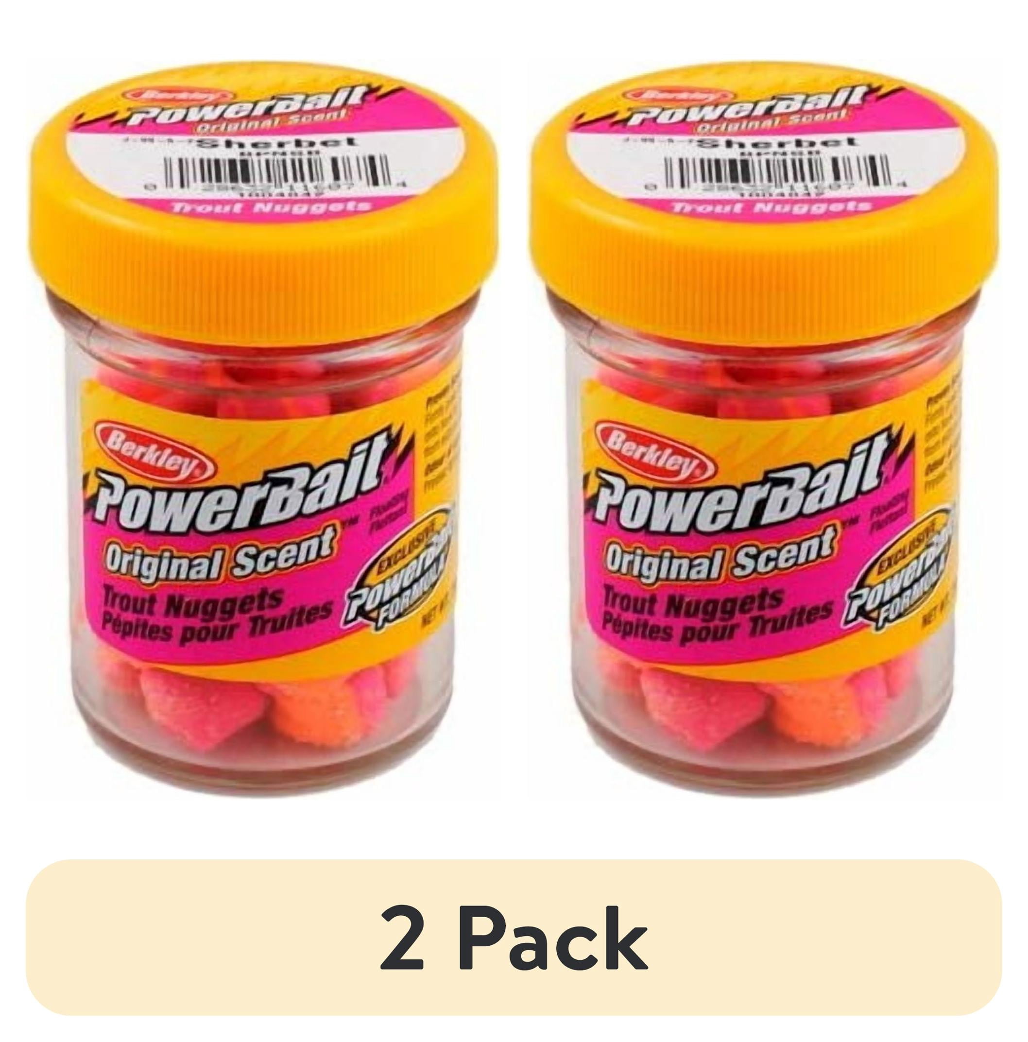 (2 pack) Berkley Power Bait Power Nuggets Fishing Dough Bait